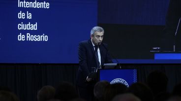 Pablo Javkin habló en el acto central por el 140º aniversario de la Bolsa de Comercio.