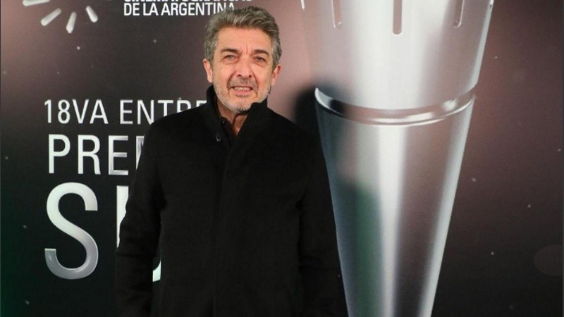 El actor Ricardo Darín, en los Premios Sur 2024.