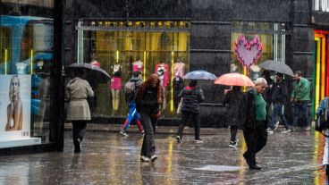 El Servicio Meteorológico anuncia lluvias muy intensas para el viernes a la tarde en Rosario.