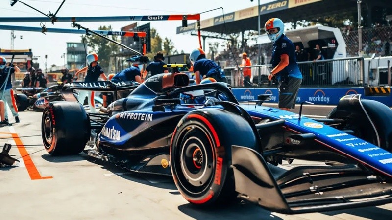 Franco Colapinto tuvo un buen debut en la F1 durante el Gran Premio de Italia.