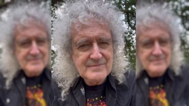 El guitarrista Brian May.