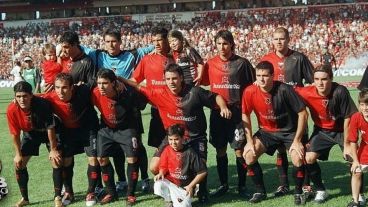 El equipo de Newell's que se consagró campeón del Apertura 2004 en la vieja cancha de Independiente.