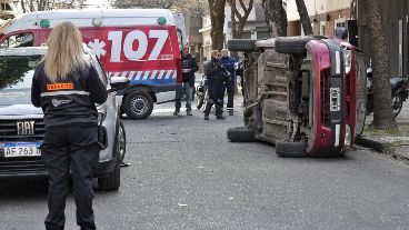 Tránsito complicado en la zona.