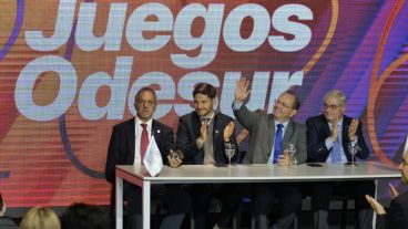 La presentación de los Juegos Odesur 2026, que tendrán como sedes a Rosario, Santa Fe y Rafaela.