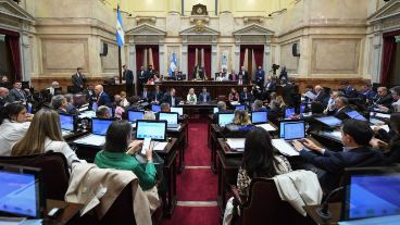 La sesión del Senado terminó bien entrada la madrugada.