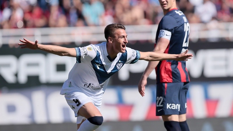 Romero celebra el gol temprano de la victoria.