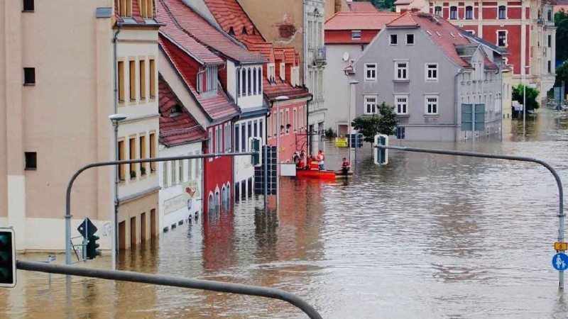 Las lluvias torrenciales provocaron severas inundaciones en Europa Central y Oriental.