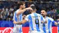 Mundial de Futsal 2024: Argentina lo dio vuelta, goleó a Angola y terminó líder del grupo