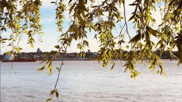 El joven de hundió mientras se bañaba en el río.