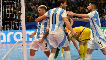 Argentina goleó a Kazajistán y enfrentará a Francia en semifinales del Mundial de Futsal.