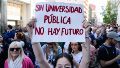 Vigilias en facultades de Rosario y toma en Humanidades contra el veto al financiamiento universitario