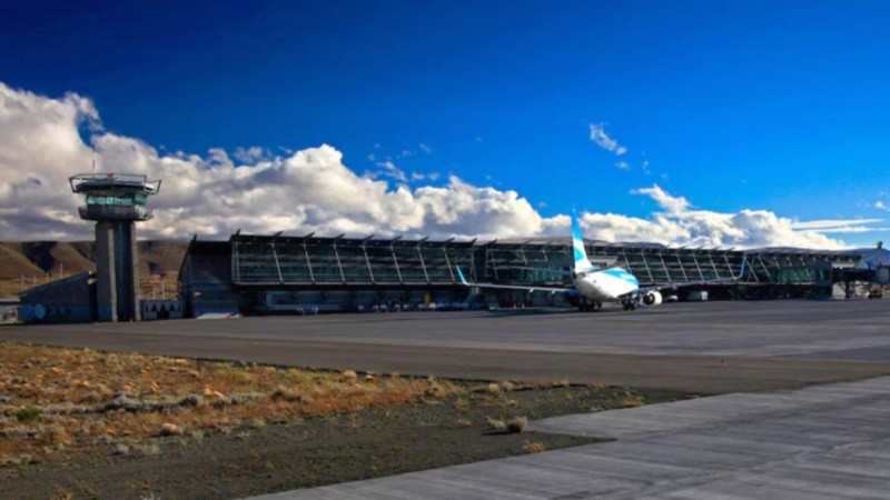 Aeropuerto Internacional Comandante Armando Tola de El Calafate, provincia de Santa Cruz