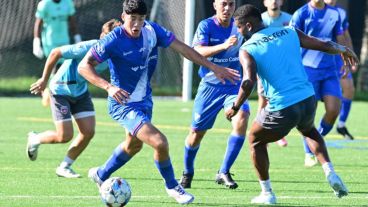 El amistoso de este lunes ante Miami FC.