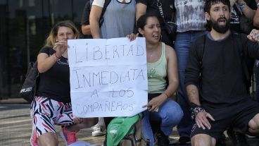 Un grupo de dirigentes de Amsafé convocó a concentrase en el Centro de Justicia Penal.