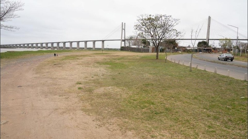 El predio donde se levantará el espacio cultural, sea o no el Puerto de la Música.