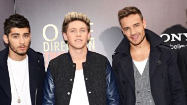 Liam junto a Niall y Zayn.