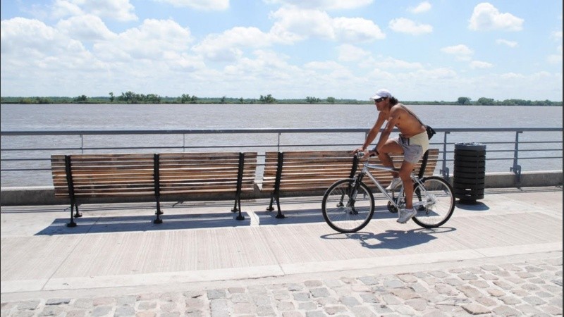 El calor empieza a ser protagonista de los días en Rosario.