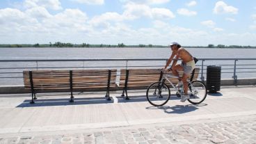 El calor empieza a ser protagonista de los días en Rosario.