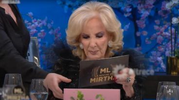 El "enojo" de Mirtha Legrand.