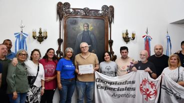 Olimpíadas Especiales Argentina destacó el compromiso y las acciones solidarias del gremio lucifuercista.