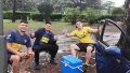 Video: así se vivió la previa con los de Boca y Gimnasia en el parque Independencia