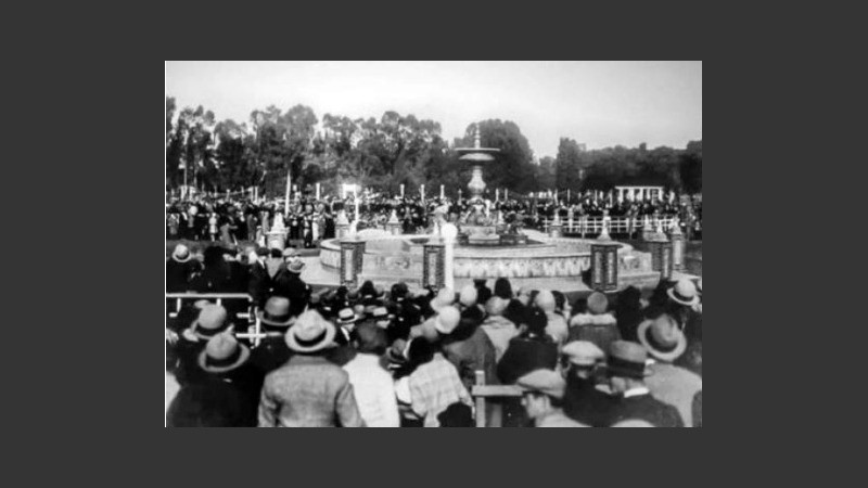 La inauguración de 1925.