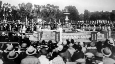 La inauguración de 1925.