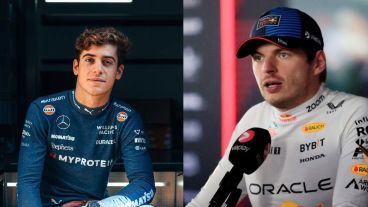 “Franco está haciendo un gran trabajo desde que llegó a la Fórmula 1", dijo Verstappen.