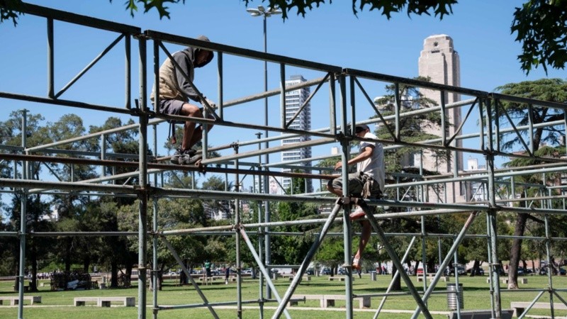 Comenzaron los preparativos para el 40° Encuentro y Fiesta Nacional de las Colectividades.