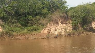 El hombre fue hallado en este lugar, en inmediaciones de Pueblo Andino.