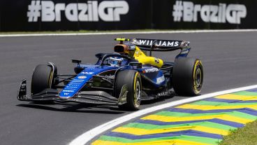 El Williams de Colapinto durante la clasificación para la carrera sprint, este viernes en el circuito de Interlagos.