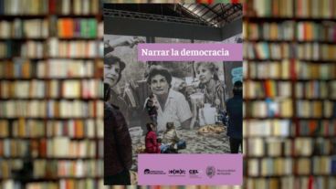 Portada del libro "Narrar la Democracia".