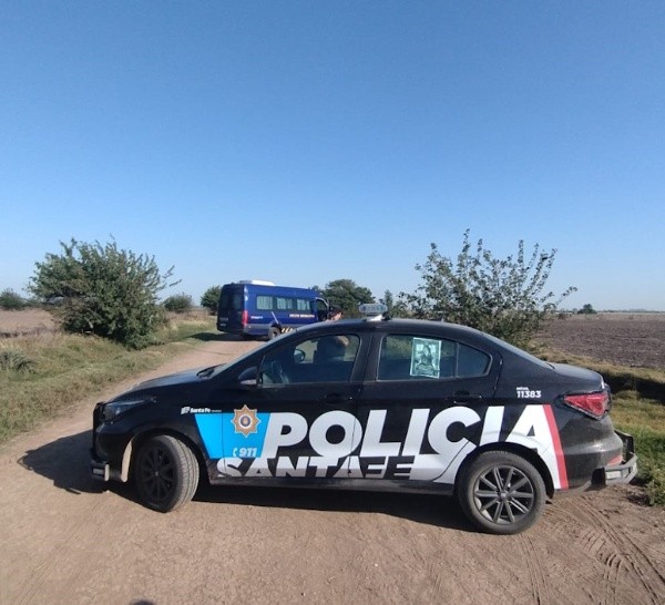 El cuerpo de Sofía fue hallado en la zona rural de Ricardone.