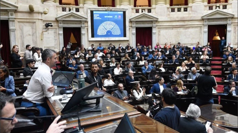 Martín Menem, presidente de la Cámara de Diputados.