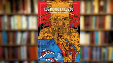 Portada del libro "Los Piojos en los 90. Del barrio a los estadios".