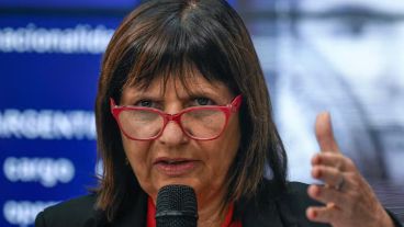 La ministra de Seguridad, Patricia Bullrich.