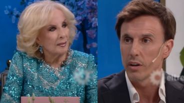 Mirtha Legrand y Roberto García Moritán.