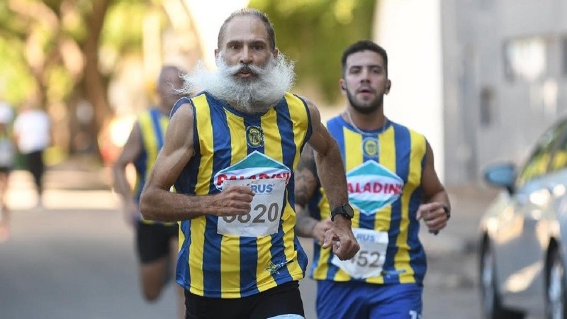 Este domingo se corrió la maratón canalla en Arroyito.