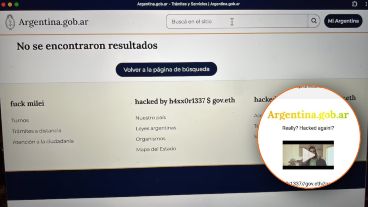 Alrededor de las 21.30, el sitio web Mi Argentina mostró en su página un mensaje de “error 503″, que significa que el servidor no puede procesar las solicitudes de los usuarios por una sobrecarga o fallo técnico.