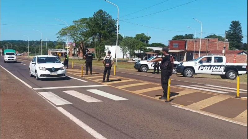 La Policía armó un amplió operativo tras el hecho.