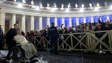 Francisco en la última misa de 2024.