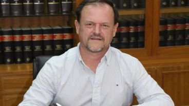 Sergio Aladio, secretario general del Sindicato de Camioneros de la Provincia de Santa Fe.