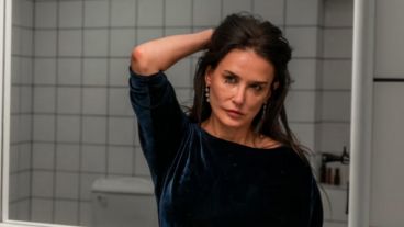 La actriz Demi Moore protagoniza el drama "La sustancia", de Coralie Fargeat.