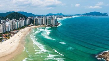 Guarujá es uno de los principales balnearios del estado de San Pablo.