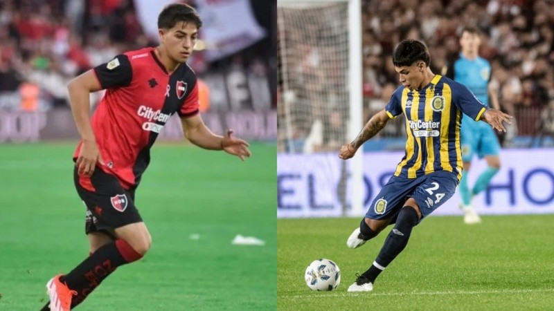 Acuña y Giménez, los jugadores de Newell's y Central que van a jugar el Sudamericano sub 20 con Argentina.