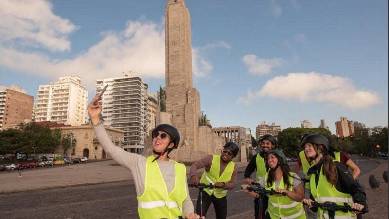 Una iniciativa para hacer turismo en Rosario.