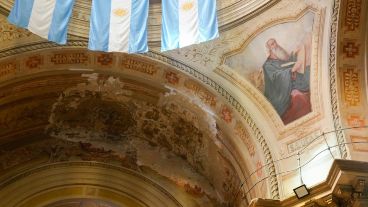 Los techos de la catedral desde adentro (Alan Monzón).