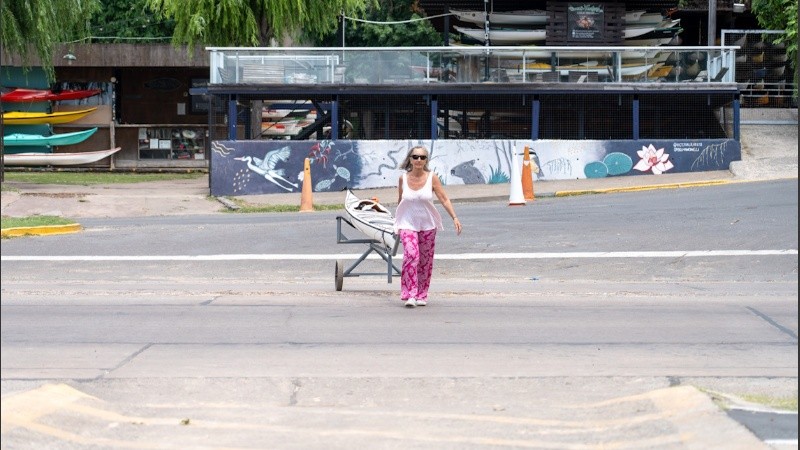 El río es una buena opción para pasar este calor.