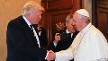 El papa Francisco instó a Trump a batallar contra el odio y la discriminación