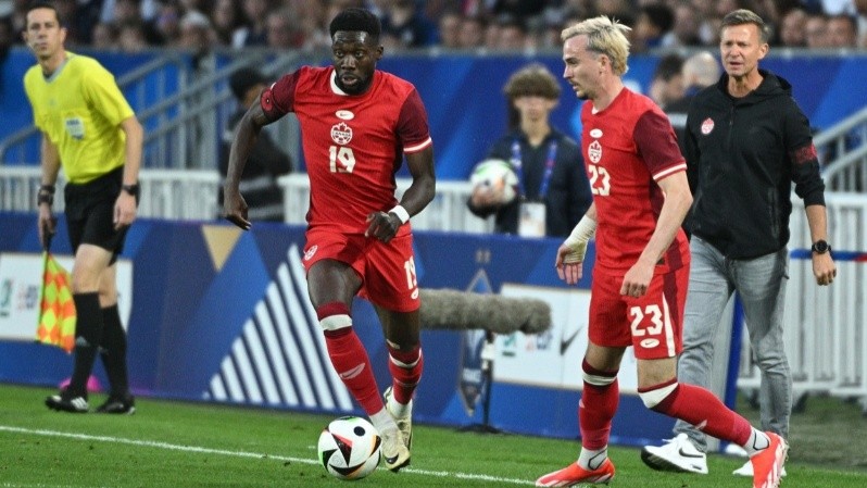 Soccer international friendly - France vs Canada